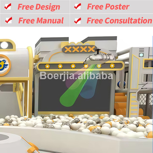 Equipo de Juegos Interior para Niños con Columpios Suaves y Laberinto para Actividades en Centros Comunitarios - Product Image 2
