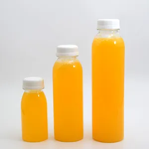 Plastik Transparan Pet Kosong Jus Air Mineral Minuman Dingin Kemasan Botol Teh Susu
