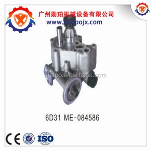 6D34 6D34T 6D31T 6D31 Engine Oil <b>Pump</b> ME084586 ME014230 for Excavator - Product Image 4