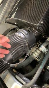 BMW X5 F15 N55 3.0T 용 고속 실제 자동차 데이터 개발 건식 탄소 섬유 냉기 흡기 시스템 - Product Image 4