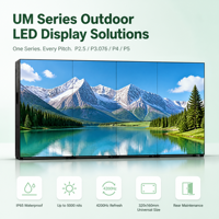 Módulo de Pantalla LED para Exteriores P2.5 P3 P4 P5, 320x160mm, IP65 Impermeable, 4200Hz, 4500-5000nits, Panel de Pantalla LED para Carteleras
