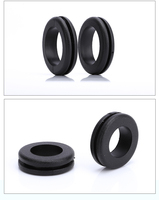 Grommet en caoutchouc de silicone résistant à la chaleur et à l'eau pour applications de protection de câbles électroniques automobiles et industrielles