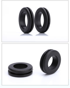 Arandela de Goma de Silicona Resistente al Calor e Impermeable para Aplicaciones de Protección de Cables Industriales y Electrónicos Automotrices - Product Image 3