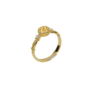 Anillo Abierto de Plata S925 Ajustable, Soporte para Incrustar Perlas, Semiterminado de 5-5.5 mm para Componentes de Joyería - Product Image 5