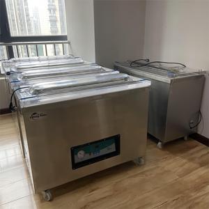เครื่องบรรจุภัณฑ์สุญญากาศแบบกึ่งอัตโนมัติชนิดอิฐสำหรับข้าว ถั่วเหลือง ข้าวโพด จากโรงงานโดยตรง - Product Image 6