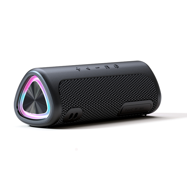 Portable Two Wireless Speakers Pair Play No Lag Louder Sound by Triangle IPX6 Waterproof 24H Play 3W Blue Tooth Speaker