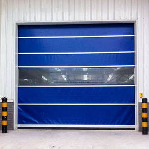 Puertas Correderas de PVC de Alta Velocidad con Diseño Moderno Shinilion, Barrera Automática Contra el Polvo con Cierre para Plástico Acabado - Product Image 4