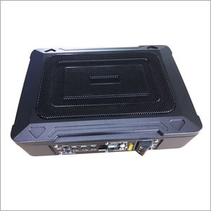 Amplificatore <span class=keywords><strong>Subwoofer</strong></span> Attivo Portatile Newnavi DC 12V Mini per Auto <span class=keywords><strong>150W</strong></span> RMS Ultra-Sottile Bobina Singola 20-20kHz - Product Image 1