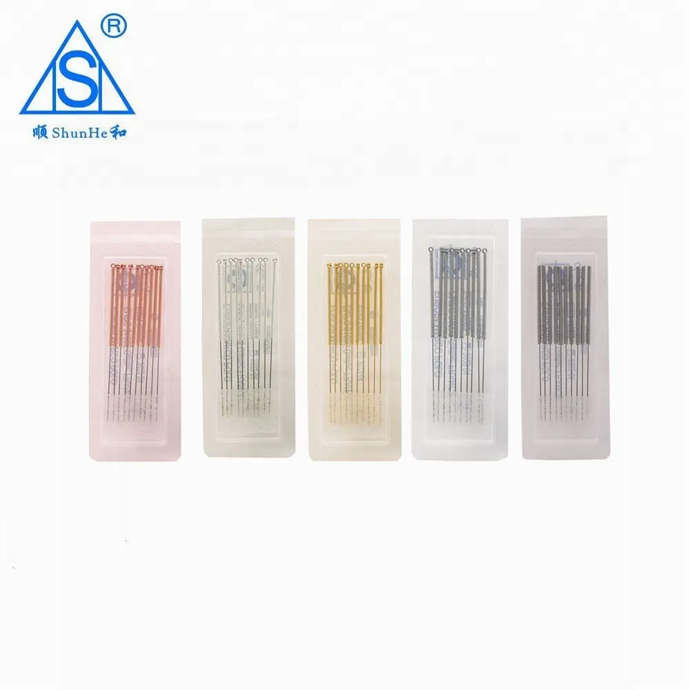 High Quality shunheBrand Stainless Steel Hand(Sujok) Needles Disposable Sterile Acupuncture Needles