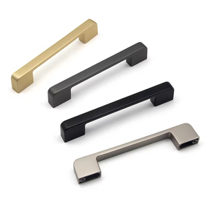 Elegant Golden Brass <b>Kitchen</b> Pull Furniture Cabinet Handle Hardware for Cabinets Villa Living Room & Outdoor Use - Product Image 5