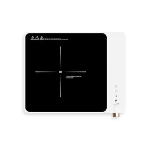 <span class=keywords><strong>Plaque</strong></span> en cristal noir entier Table de cuisson à induction tactile et bouton 2000W Cuisinière électrique Cuisinière à induction 1 <span class=keywords><strong>plaque</strong></span> de cuisson - Product Image 3