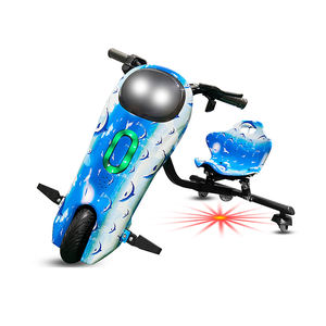 Tricycle à 3 roues pour enfants, trottinette électrique avec siège et pédale - Product Image 6