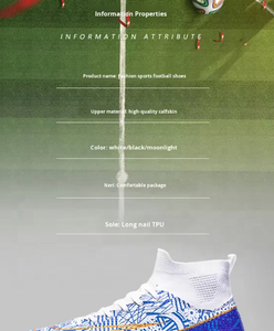 <span class=keywords><strong>Scarpe</strong></span> da Calcio Alte da Uomo con Tacchetti Sintetici TF per <span class=keywords><strong>Erba</strong></span> <span class=keywords><strong>Artificiale</strong></span> AG, Ideali per Allenamento Studenti, Vendita all'Ingrosso - Product Image 3