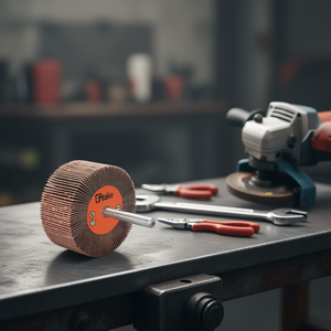 Ttake Abrasive Flap <b>Wheel</b> 50x30 Mm 6 Mm Shaft 80 Grit For <b>Grinding</b> - Product Image 3