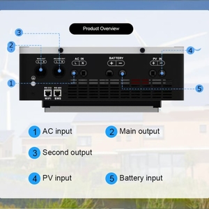 Sistema de Almacenamiento de Energía Solar Híbrido de 4.2kw con Pantalla LCD para Uso Doméstico, ECO-BL 4.2KW, la Serie Victor NM-ECO-BL Ofrece Operación 3 en 1 - Product Image 6