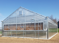 Invernadero Agrícola de Diseño Original Jiapei, Fábrica de Invernaderos de Policarbonato con Panel de PC de Una Sola Parada