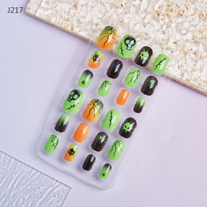 Venta al por Mayor de 24 <span class=keywords><strong>Uñas</strong></span> <span class=keywords><strong>Postizas</strong></span> <span class=keywords><strong>para</strong></span> Niños, Bonitas y Reutilizables, Pre-encoladas, Cortas y Cuadradas, con Logotipo Personalizado - Product Image 6