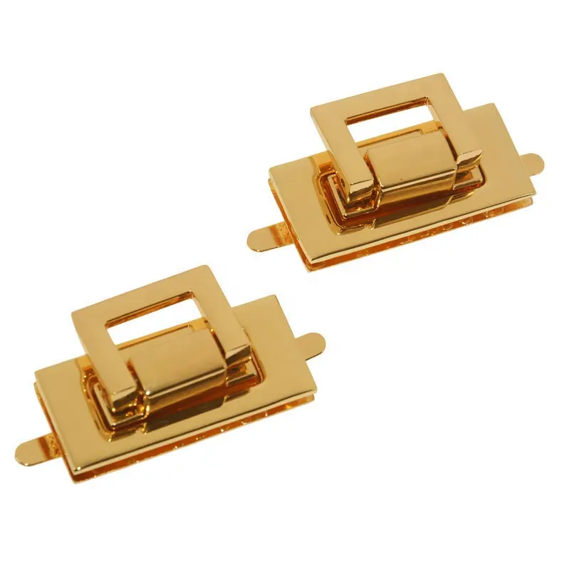 Accessori per serrature per borse all'ingrosso sostituzione hardware chiusura a pressione borsa con chiusura a scatto in metallo