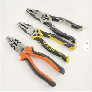 Alicates de alambre multifuncionales americanos de 8 pulgadas personalizables OEM, populares, con mango de piel, de punta fina, diagonales, dentados WKC-T-1 - Product Image 5