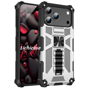 Lichicase nhà máy bán buôn Heavy Duty Armor điện thoại bao gồm cho <span class=keywords><strong>Coolpad</strong></span> Di Sản brisa PC TPU Combo Trường hợp di động - Product Image 3