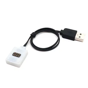 USB A macho a 8 pines con resorte Pogo Pin conector Cable de carga para martswatch Keyboard Dock PCB