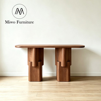 Console moderne en bois noir, meuble de salon, console d'entrée de luxe pour salon, personnalisable