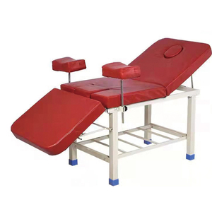 Mesa <span class=keywords><strong>de</strong></span> Exploración Ginecológica Manual Shenghao Clase I, Cama <span class=keywords><strong>de</strong></span> Examen Mecánica para Hospital con Soporte para Piernas para Pacientes Femeninas, 250 kg - Product Image 3