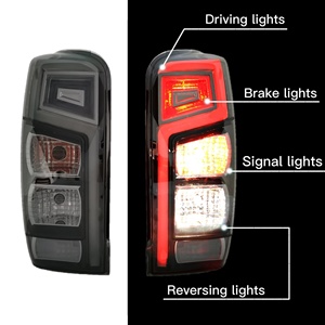 Lampes en gros compatibles avec Mitsubishi Triton L200 2019-2021, feux arrière de voiture, feux de freinage supplémentaires, clignotants, feux de recul - Product Image 3