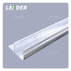 Canal de verrouillage en alliage galvanisé/aluminium avec clip <span class=keywords><strong>richel</strong></span> utilisation à effet de <span class=keywords><strong>serre</strong></span> accessoires agricoles profil de verrouillage de film - Product Image 4