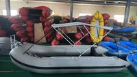 Bateau à rames en aluminium avec certification CE, bateau de pêche de 13 pieds pour 5 personnes, activité de dérive en plein air