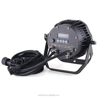 Projecteur lumineux pour l'extérieur, éclairage LED RGBW 4 en 1/6 en 1 7*10W lavage étanche