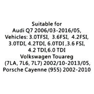 Amortisseur pneumatique 2002-2013, suspension pneumatique, montant avant gauche, compatible avec Audi Q7, Volkswagen Touareg, Cayenne - Product Image 4