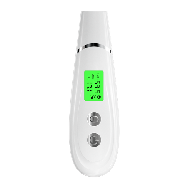 Portable Digital Skin Moisture Tester Pen LC Display Rechargeable Water Oil Tester Home Use Skin Analyzer Meter