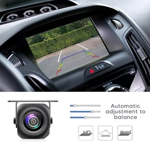 Ritim 1080P 2K su geçirmez geri görüş kamerası evrensel tip araba dvr'ı ön ve arka görüş kamerası ters yardım - Product Image 2