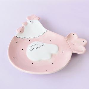 <span class=keywords><strong>Assiette</strong></span> <span class=keywords><strong>en</strong></span> céramique personnalisée pour dessert, petit-déjeuner, goûter, <span class=keywords><strong>assiette</strong></span> <span class=keywords><strong>en</strong></span> céramique pour poulet, soucoupe à dessert - Product Image 2