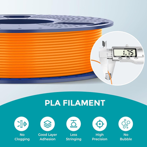 Xinrui 250g PLA PRO <b>3D</b> <b>Printer</b> Filament 1.75mm Bundle for Neatly Wound Individually Packed 8 Rolls Multi-Color - Product Image 3