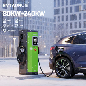 Chargeur rapide DC pour véhicules électriques EVTAURUS JT40-C, vente en gros, hiver, imperméable, antigel, CCS2 GBT NACS 120kw 160kw 180kw, double pistolet - Product Image 1