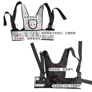 Cinturón de sujeción para silla de ruedas, equipo de seguridad ajustable para el cuidado de personas mayores, uso en masajes, YL383 - Product Image 4