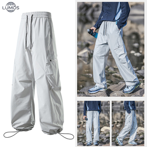 <span class=keywords><strong>Pantalon</strong></span> de randonnée unisexe imperméable, <span class=keywords><strong>pantalon</strong></span> <span class=keywords><strong>cargo</strong></span> décontracté printemps-automne, <span class=keywords><strong>pantalon</strong></span> droit pour hommes et femmes - Product Image 3