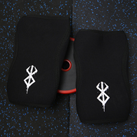 Genouillères de compression 7 mm personnalisables avec logo pour haltérophilie et musculation – Soutien de compression pour hommes – Vente en gros