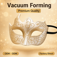 Masque de fête pour adulte en PVC intégral pour Halloween et le Poisson d'avril