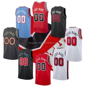 Best Quality Stitched Custom Your Name Number Logo Patch Team Sublimation Style Customizable American Basketball Jerseys