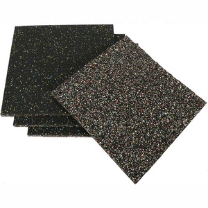 Dalles de sol en caoutchouc pour salle de sport, tapis d'exercice, dalles de sol en caoutchouc emboîtables, antidérapantes, imperméables, garantie 5 ans, plastique - Product Image 3