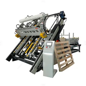 Stringer Wood Pallet Nailing Machine Wooden Pallet Assembly Machine with Pallet Palletizer