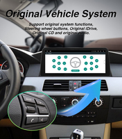 Pantalla CarPlay inalámbrica Android 13 para BMW 5 Series E60 CCC System 2003-2010 8Core reproductor Multimedia para coche 4G GPS Radio navegación