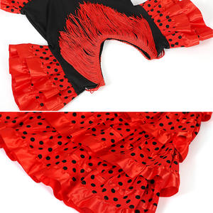 Costume de danseuse <span class=keywords><strong>flamenco</strong></span> espagnole pour filles, <span class=keywords><strong>robe</strong></span> de style <span class=keywords><strong>flamenco</strong></span> gypsy tendance pour filles, vente chaude - Product Image 6