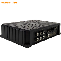 Amplificateur DSP de voiture de haute qualité 4 entrées 6 sorties classe AB avec sortie RCA, égaliseur 31 bandes, crossover, 4*65W, 4 10-15V, processeur audio intégré