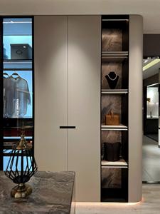 Garde-robe moderne en bois solide pour l'utilisation à la maison de villa d'appartement de salon d'hôtel de chambre à coucher - Product Image 5