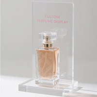 Présentoir de bouteille d'huile essentielle personnalisé de haute qualité support cosmétique en acrylique présentoir de parfum de maquillage