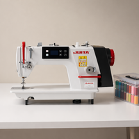 Machine à coudre industrielle F2 à point noué, à plat, à une aiguille, à entraînement direct, haute vitesse, manuelle, nouvelle, haute précision